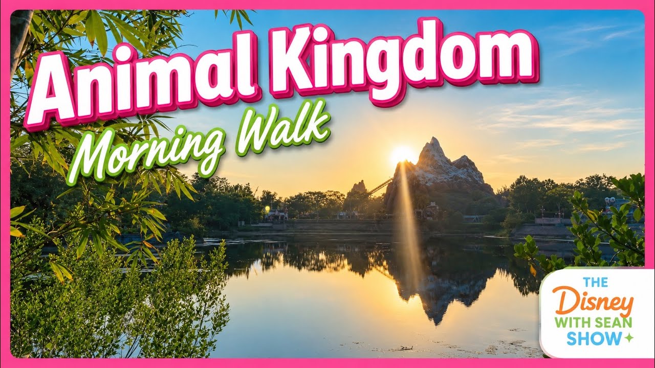 🔴 LIVE: Animal Kingdom Morning Walk at Disney World | Safari, Wildlife & Hidden Trails | Day 330