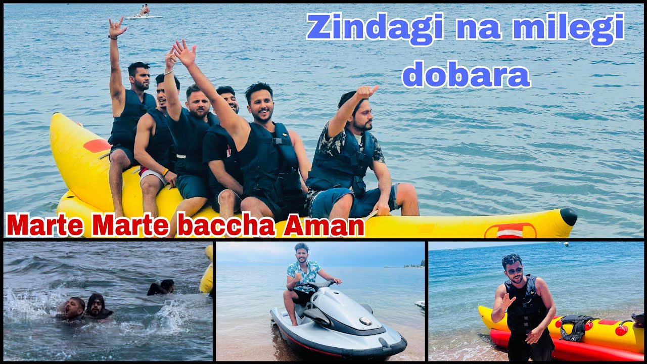 Tried Water Sport Jetski Parasailing Banana Ride: A Fun and Exciting Adventure!