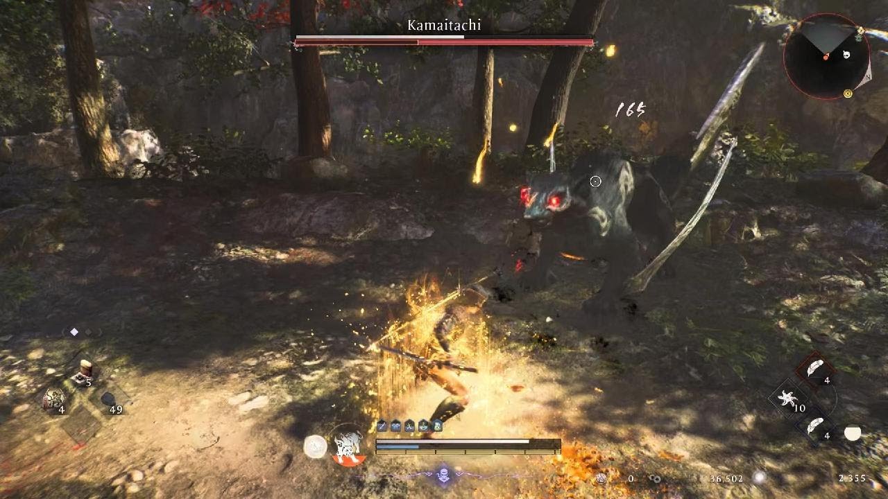 Miniboss fight Kamaitachi NioH3