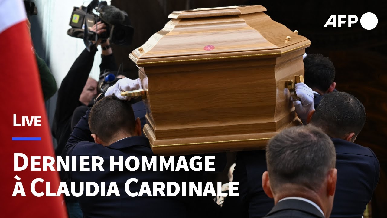 🔴 LIVE - Fin des obsèques de Claudia Cardinale