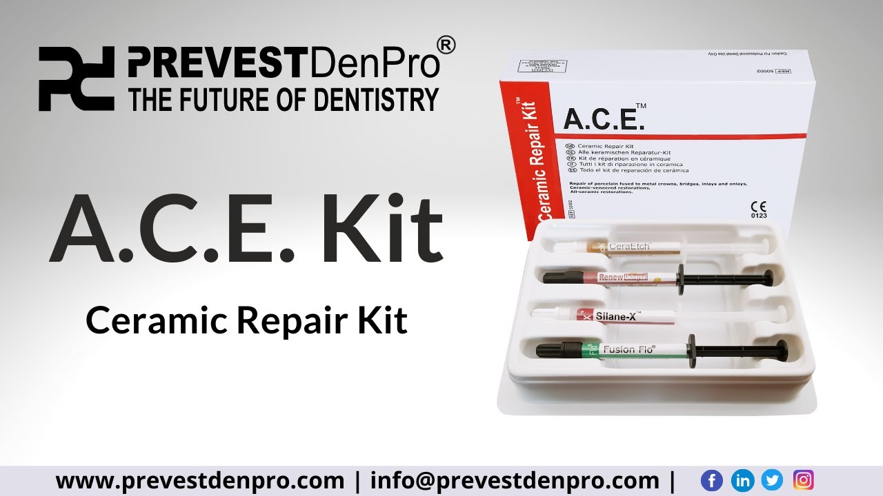 A.C.E. | Ceramic Repair Kit | Prevest DenPro | The Future of Dentistry
