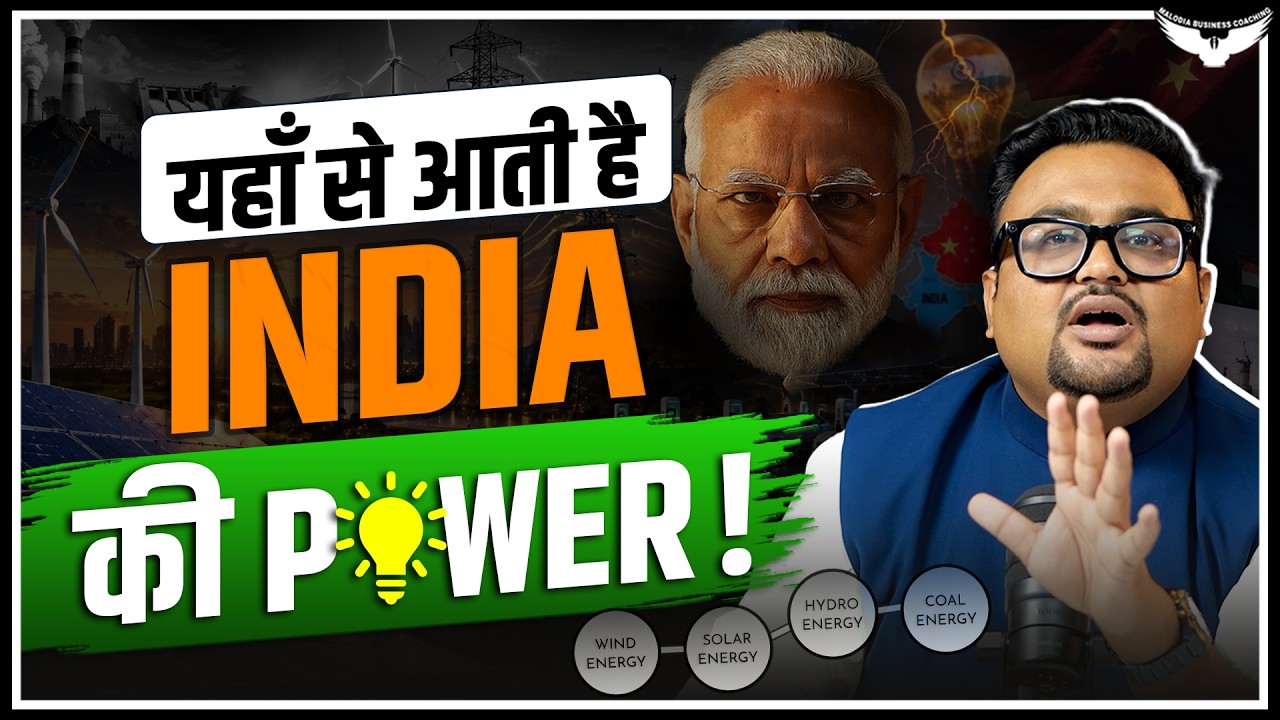 India's Power Sector Explained! China Import vs Future Plan | Case Study | CA Rahul Malodia