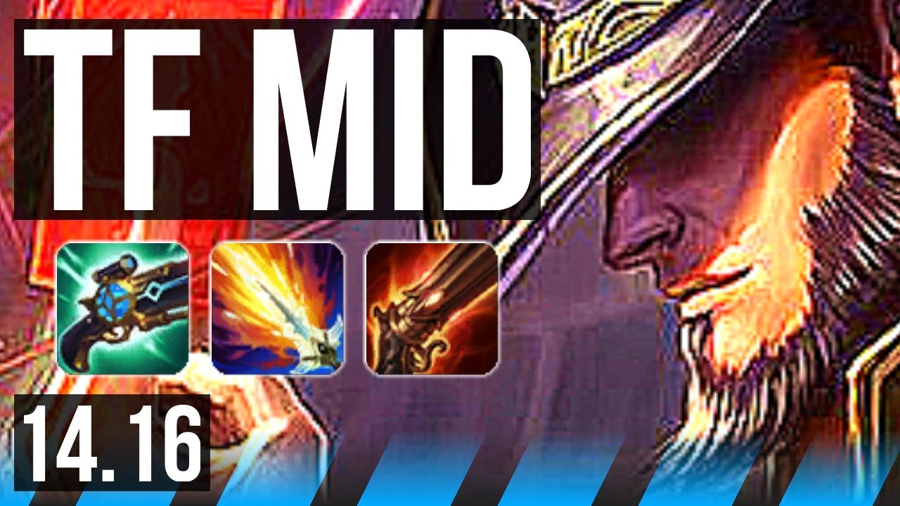TWISTED FATE vs YASUO (MID) | 1100+ games, 4k comeback, 6/4/15 | EUW Master | 14.16