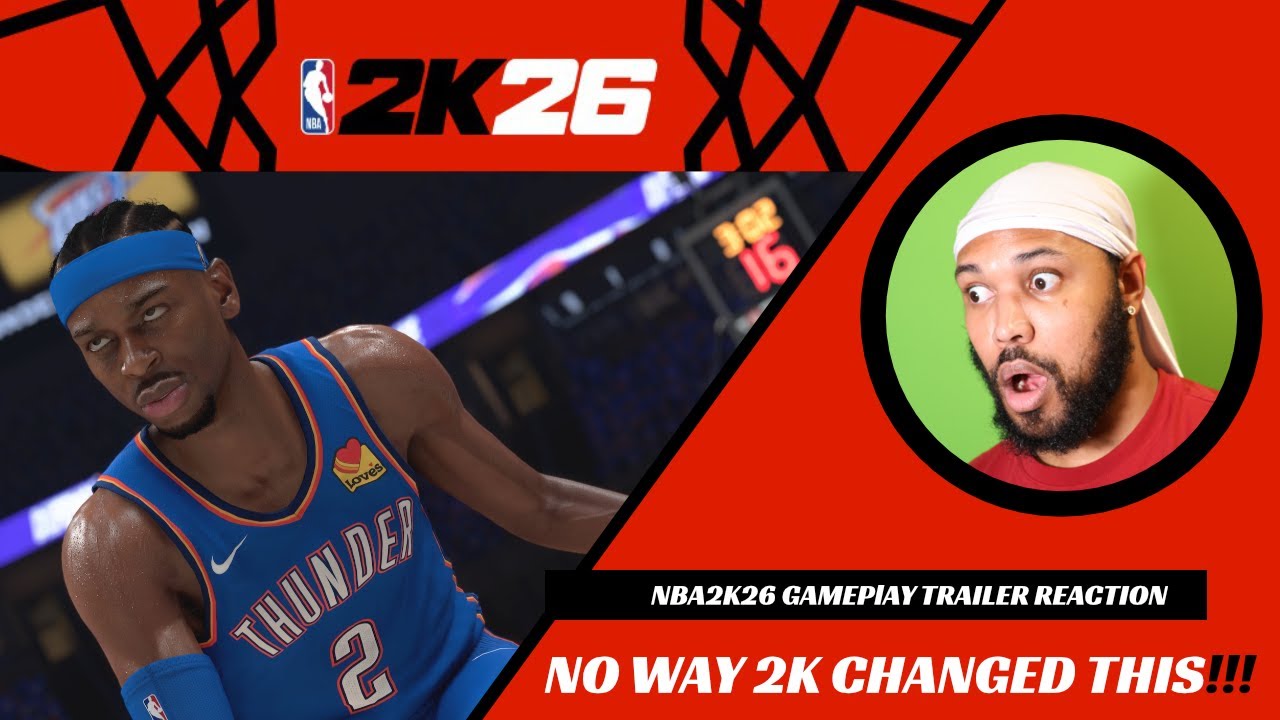 NO WAY 2K CHANGED THIS!!! - NBA2K26 GAMEPLAY REACTION TRAILER #NBA2KChallenge