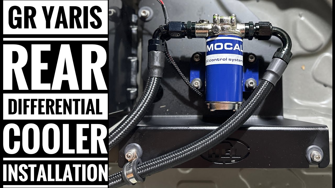 Toyota GR Yaris - Installation of the Rear Differential Oil Cooler Kit by HEL Performance
