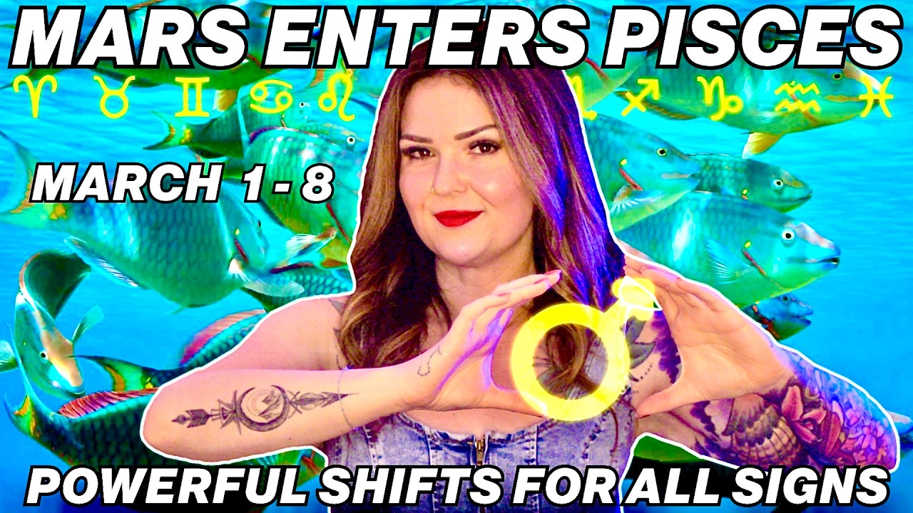 Mars Enters Pisces 2026 → POWERFUL Shifts for ALL 12 Signs! (Spiritual Warrior Energy)