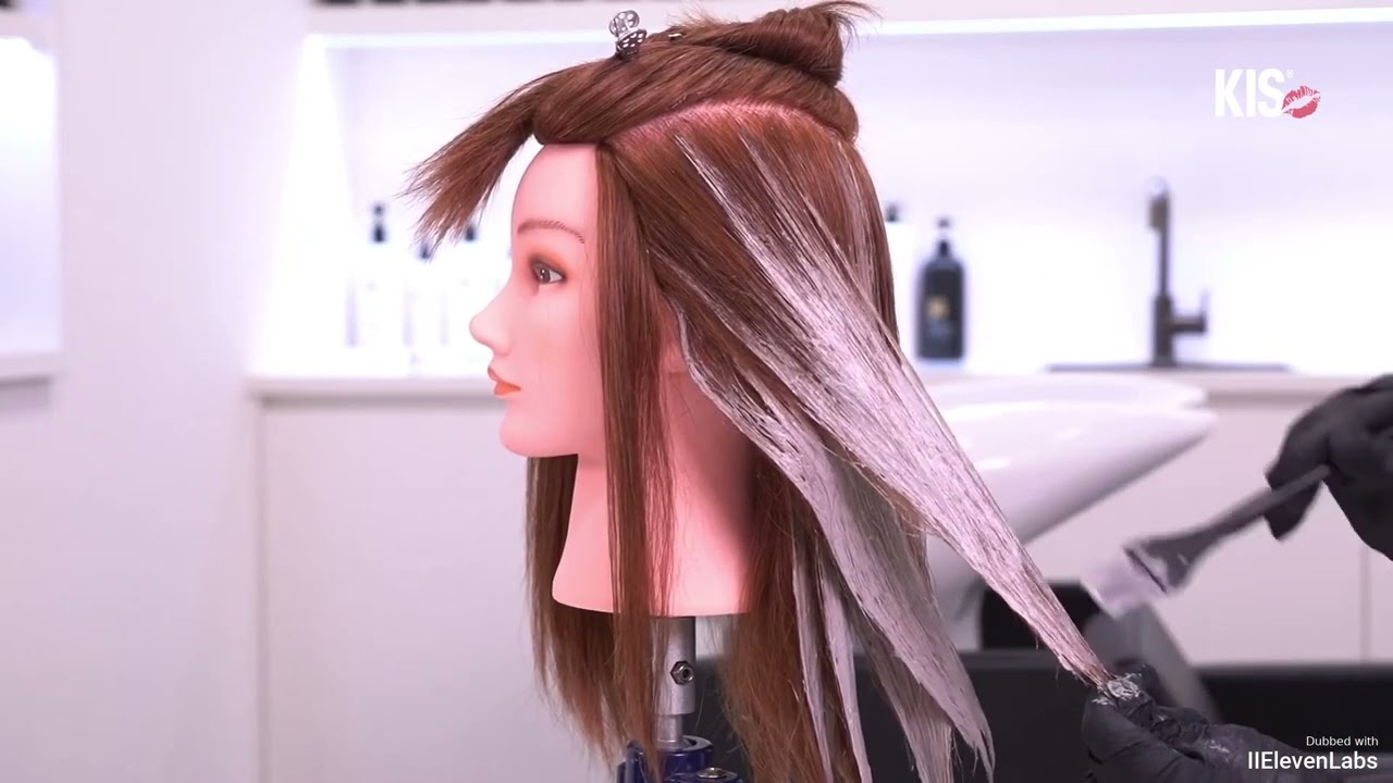 Il modo più semplice e veloce Balayage a mano libera di Natasja