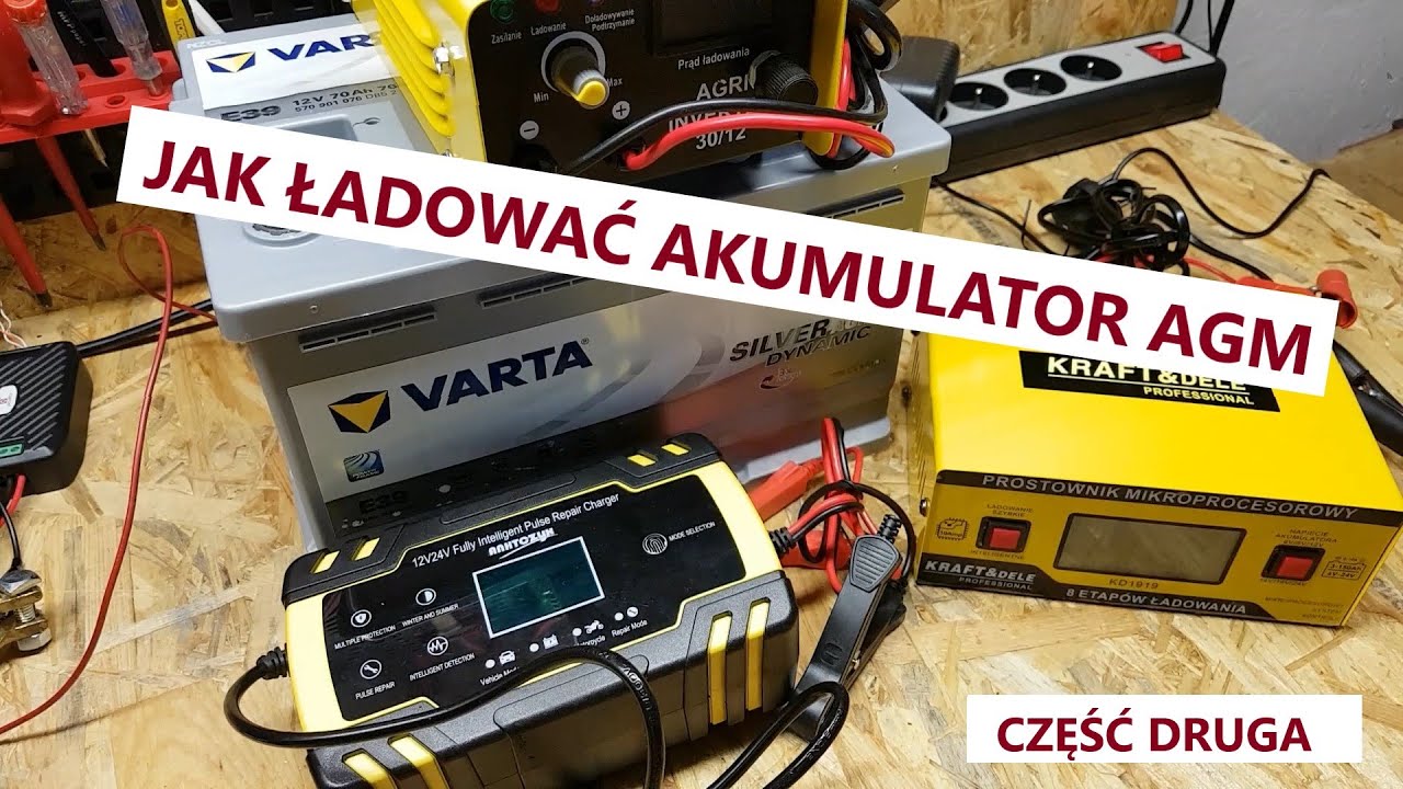 Ładowanie akumulatora AGM - część druga