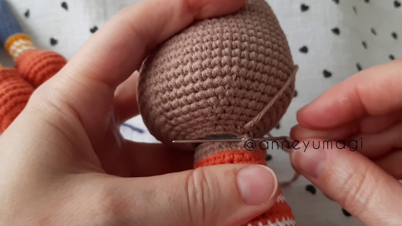 Amigurumi Kafa ve Gövde Dikim Videosu