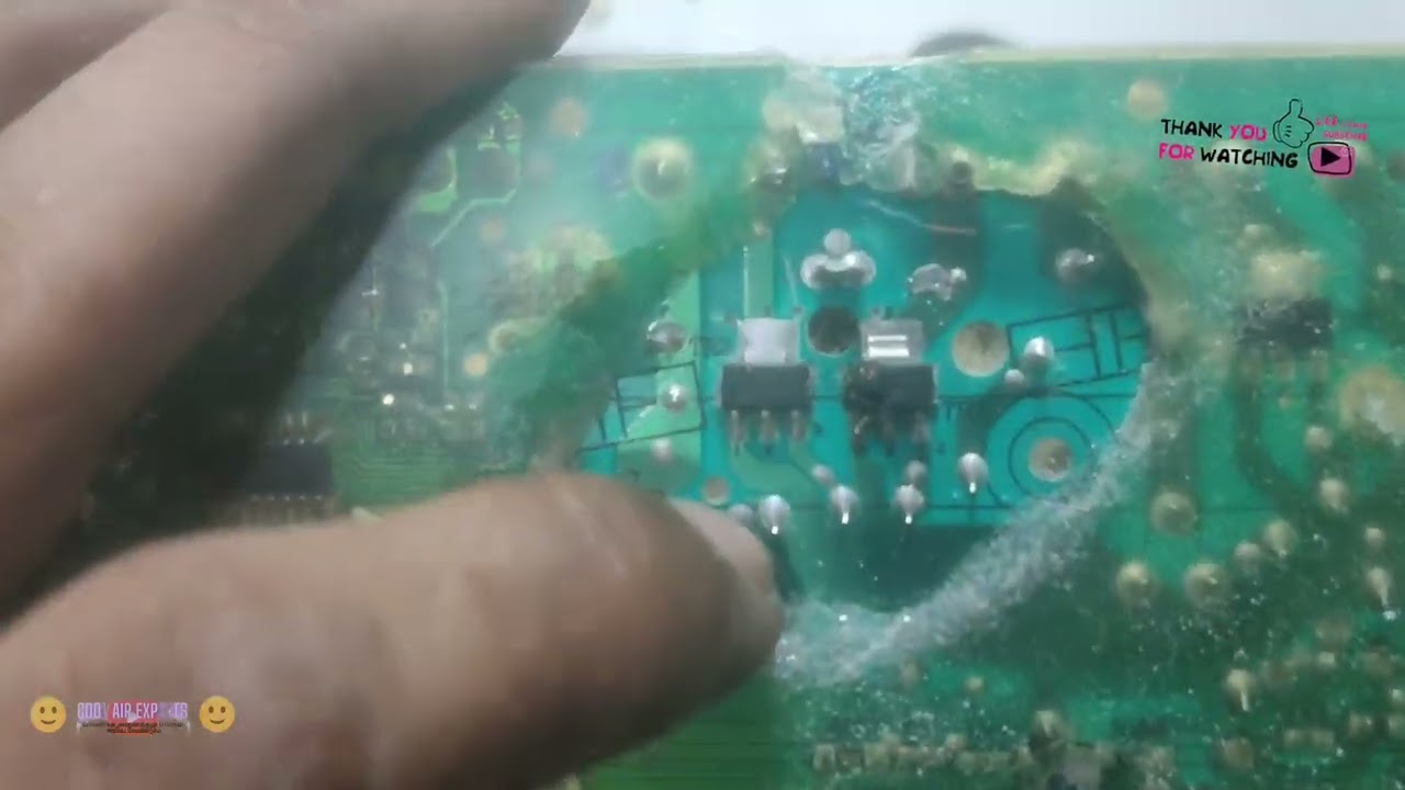 Haier washing machine PCB repair in tamil // washing machine dead PCB service work / IC blast rework