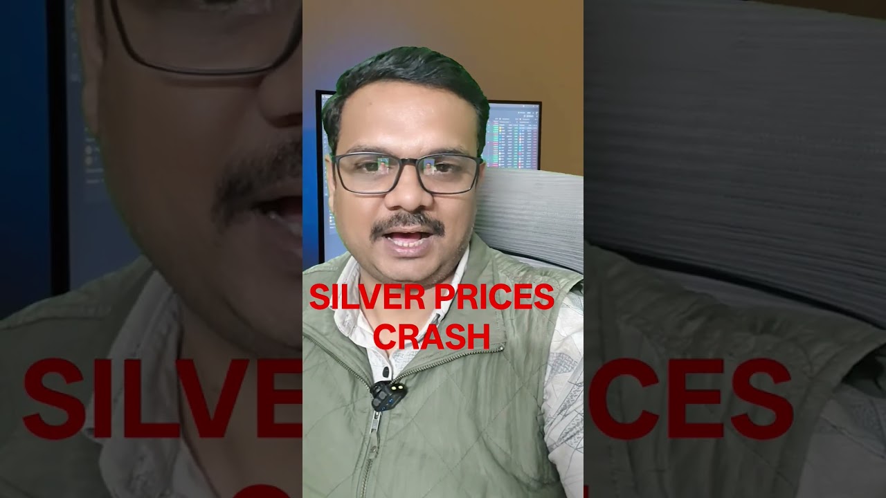 BRUTAL SELLOFF! SELVER PRICES CRASH 🛑SELVER CRASH🛑GOLD