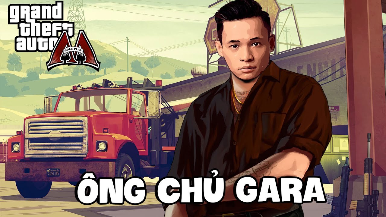 (GTA V MixiCity #13) Anh Độ đẹp trai chủ gara xe đưa b&eacute; Trang Mixi 2k5 đi thi bằng l&aacute;i.