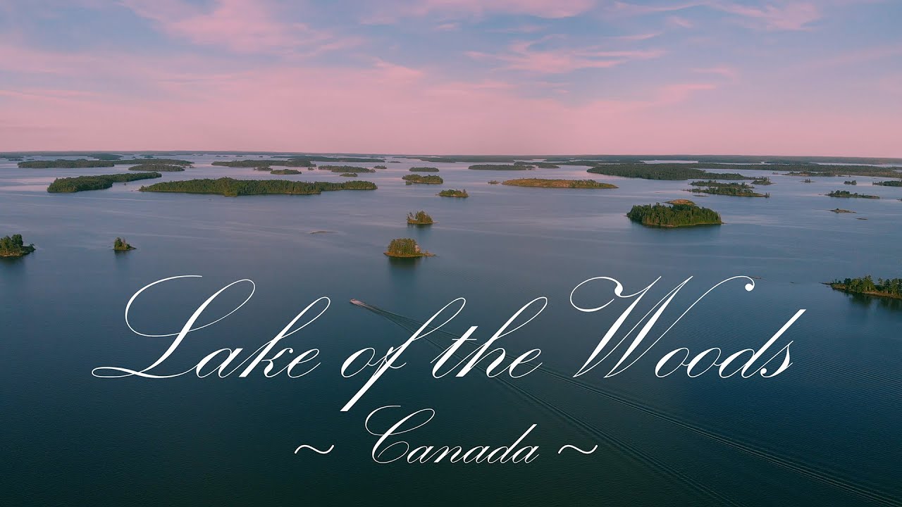 Lake of the Woods, Ontario, Canada - Drone video - First video with the DJI Mavic Air!!!