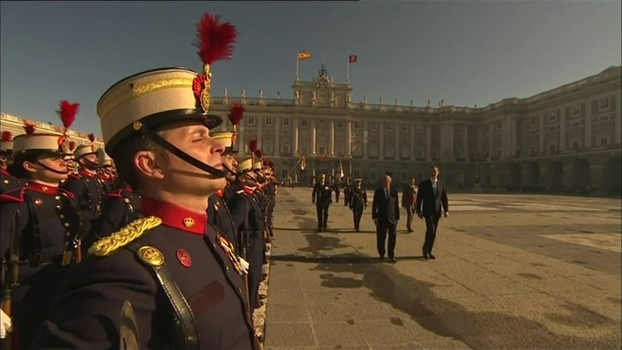 Recibimiento oficial. Visita de Estado del Presidente de Portugal, Marcelo Rebelo, a España