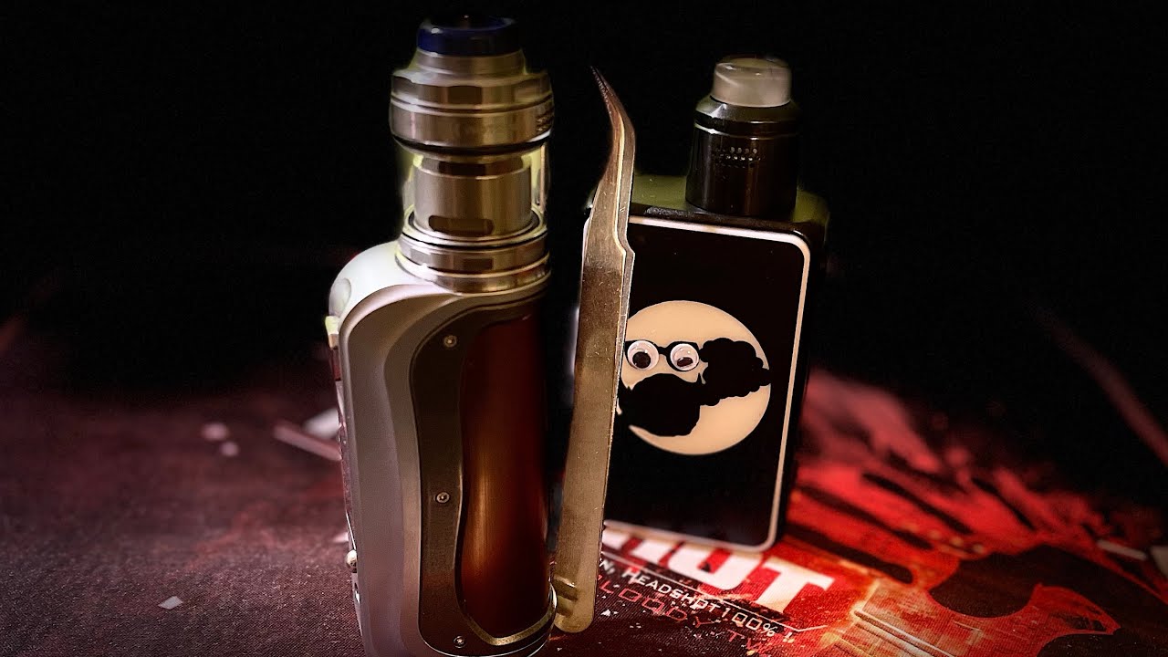 Akademia Brodatego Wapera: wickowanie mesha na Profile X RTA i Profile RDA bawełna Muji