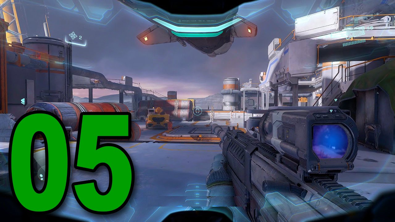 Halo 5: Guardians - Mission 5 - Unvonfirmed (Let's Play / Walkthrough / Gameplay)