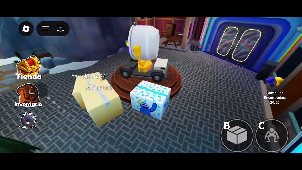 Jugando rainbow friends XD #rainbowfriends #Roblox