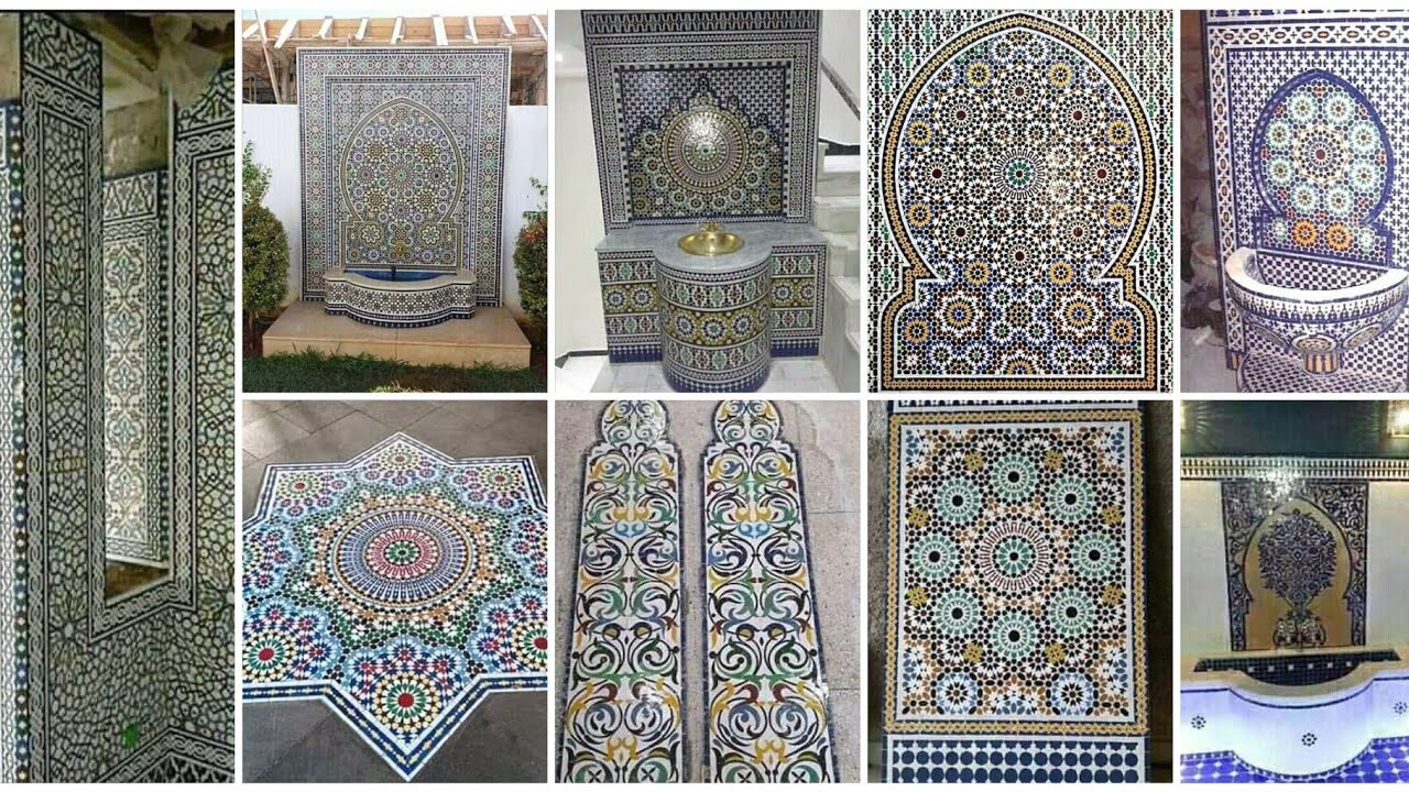 موديلات جديد من الزليج البلدي  المغربي 2023😍 0774643371