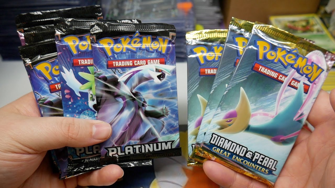 Platinum and DP Great Encounters Booster Packs!