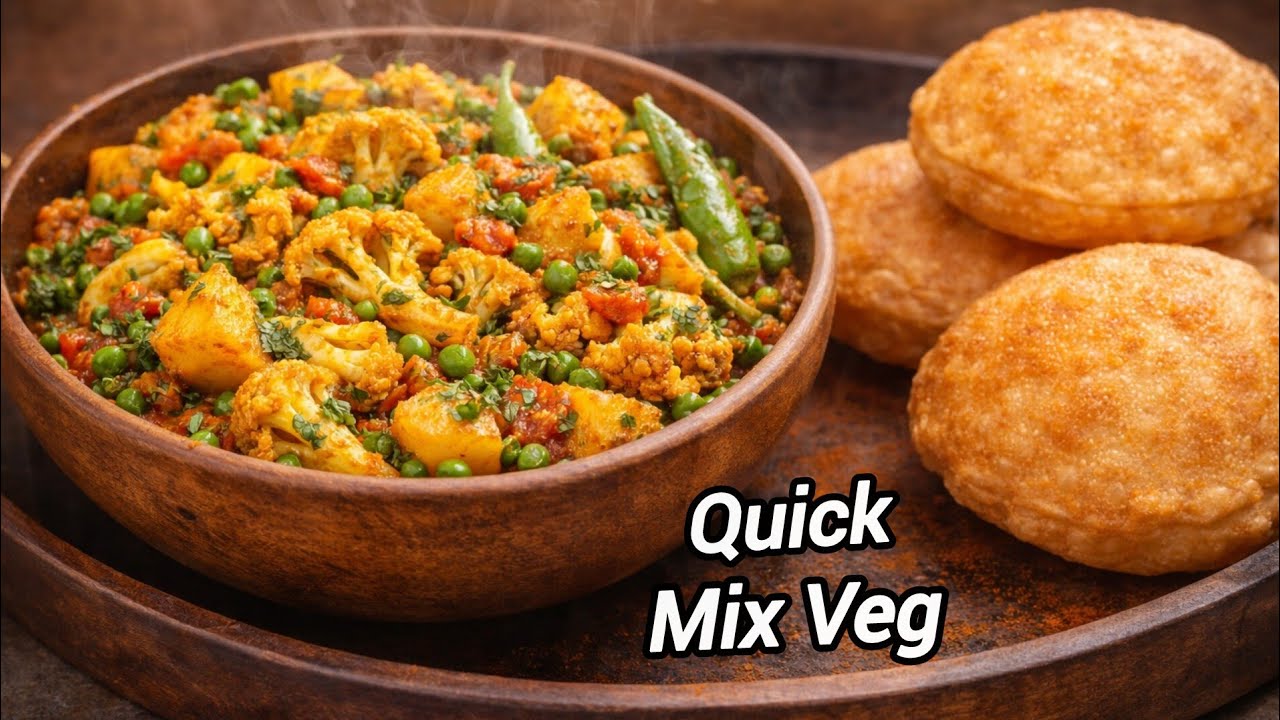 Quick Mix Veg Recipe - Better Than Any Restaurant! Veg Recipe l Cauliflower Potato Recipe 