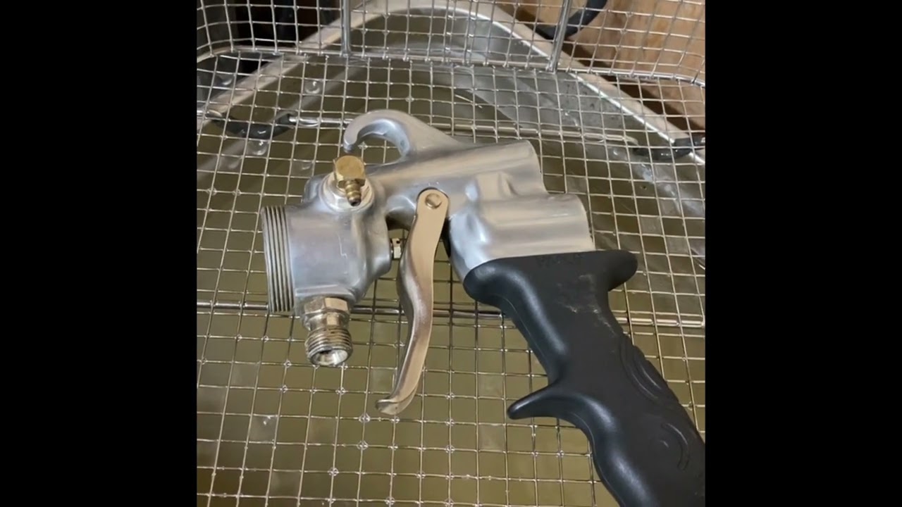 Gunky to clean Fuji Spray Tanning Spray Gun