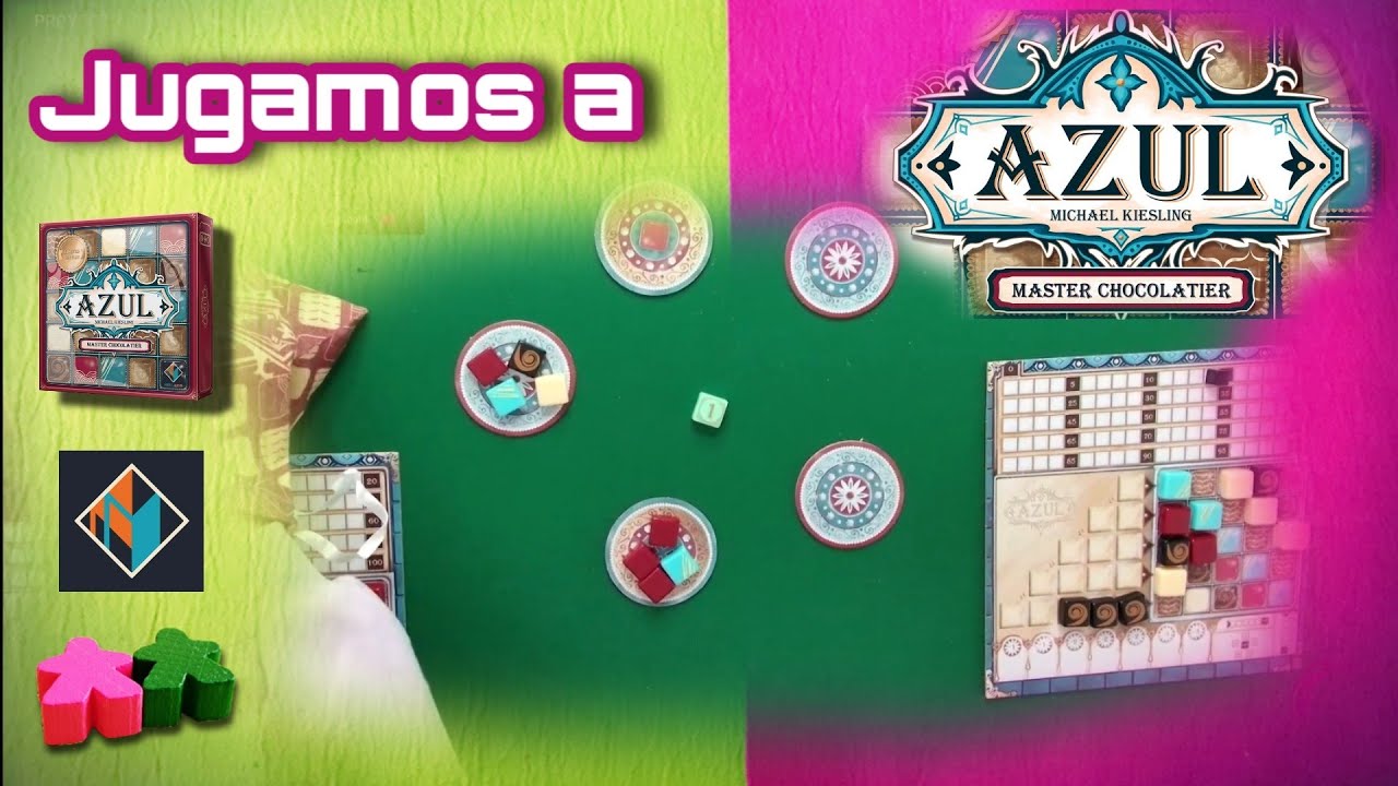 Azul, Master Chocolatier. Partida a 2 con la nueva variante - 👥