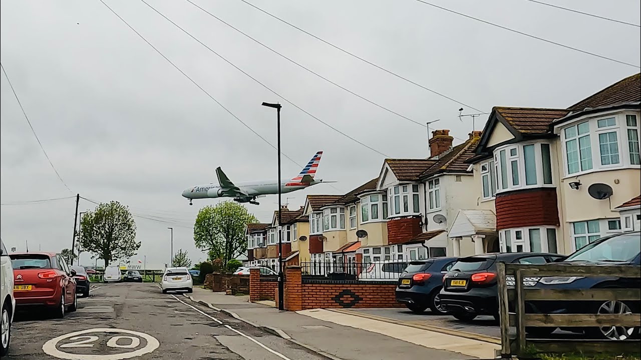 Driving from Central London to Myrtle Avenue | plane spotting area near Heathrow Airport