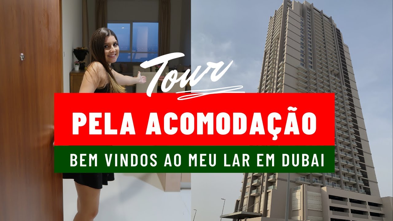 COMO MORA UM COMISSÁRIO EM DUBAI? TOUR PELA ACOMODAÇÃO