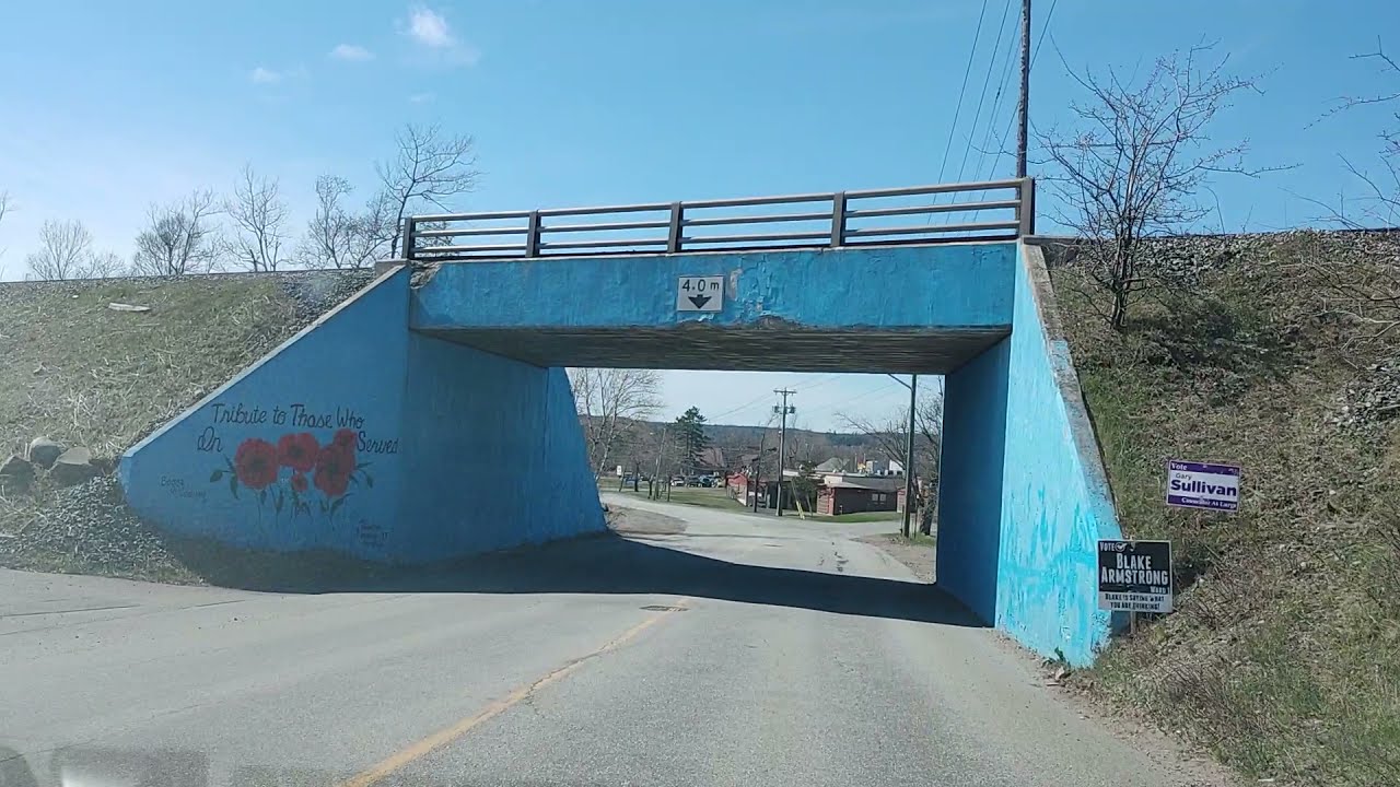 Saint John New Brunswick, west side Greendale/Quinton Heights area brief look