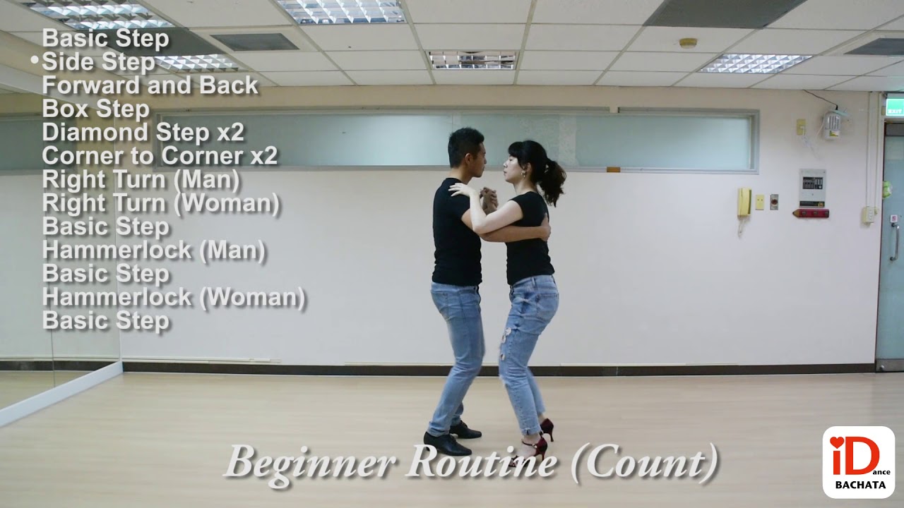 Beginner Bachata Routine (Count)