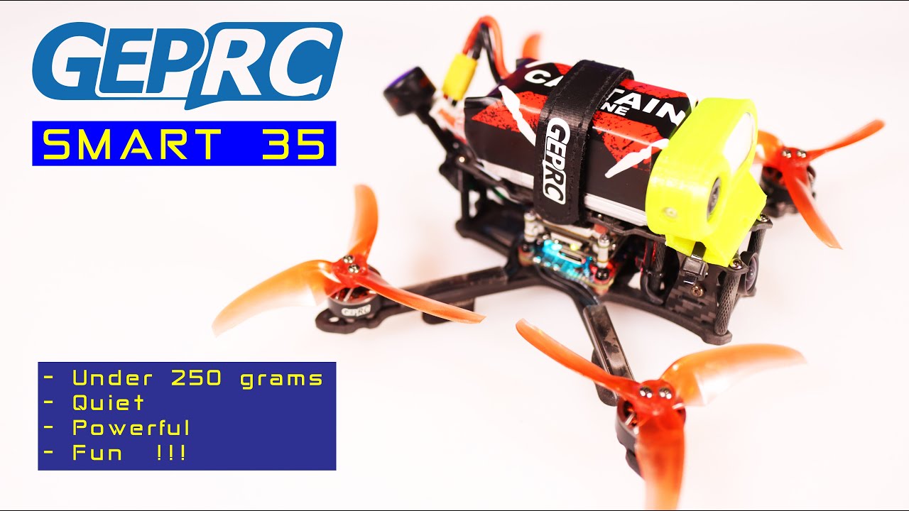 Under 250 gram GEPRC SMART 35 Digital is a very impressive FPV Drone