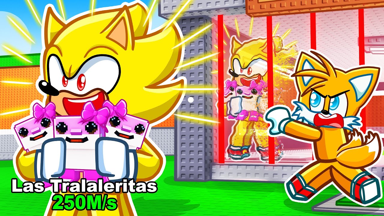 Me Hice Pasar por SUPER SONIC en Steal a BRAINROT Para Trollear a mis Amigos!