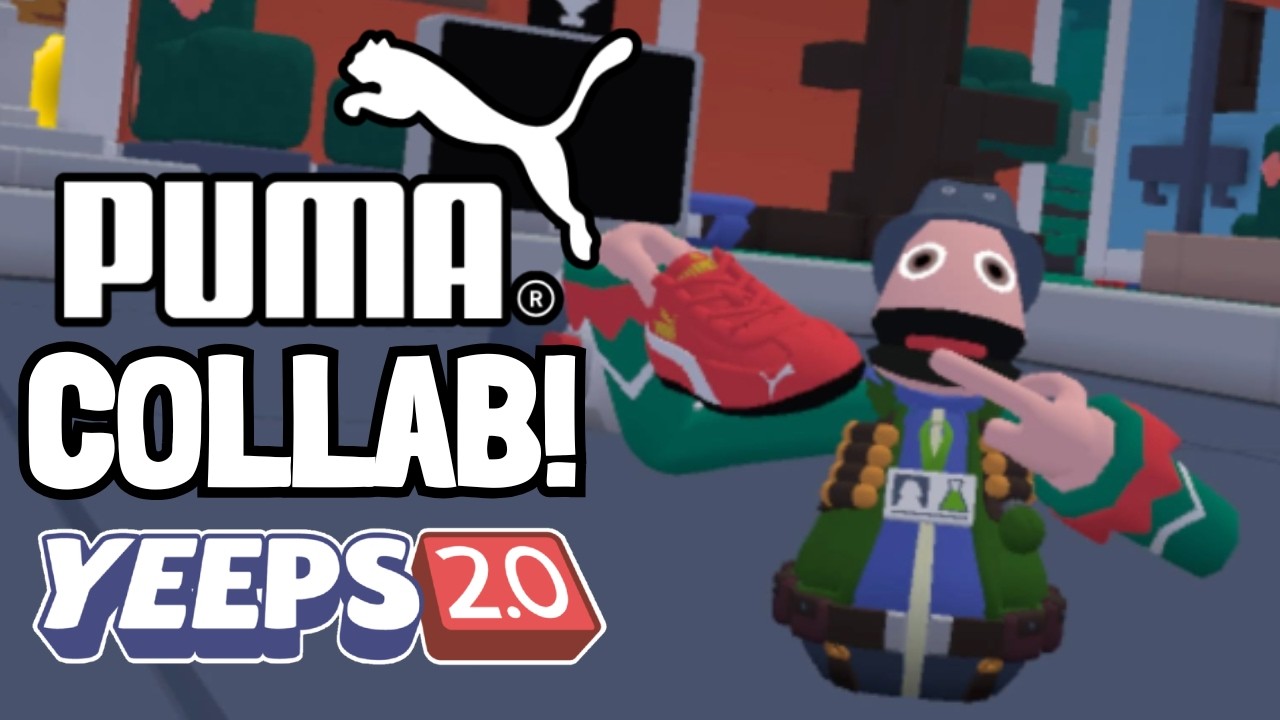 Коллаборация YEEPS и PUMA! (Обновление обуви)