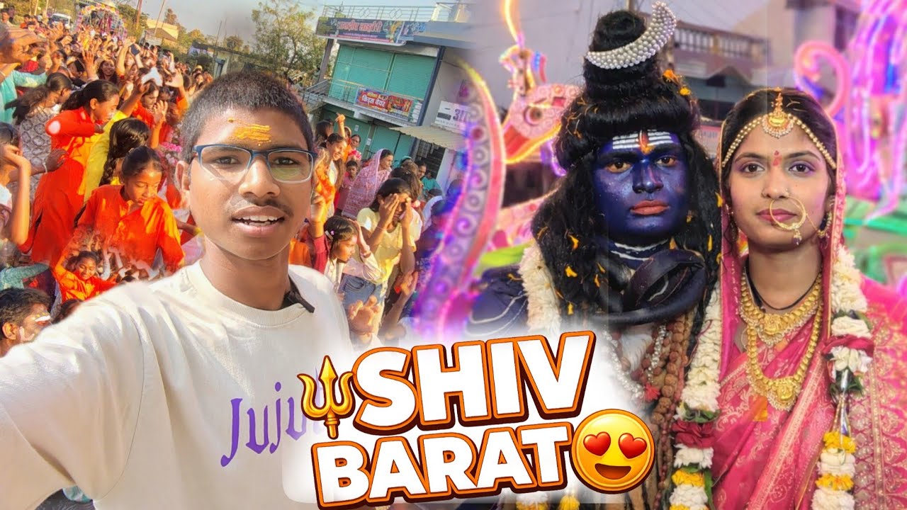 भोले बाबा जी की शिव बारात 😍🙏✨ll महाशिवरात्री ब्लॉग😍