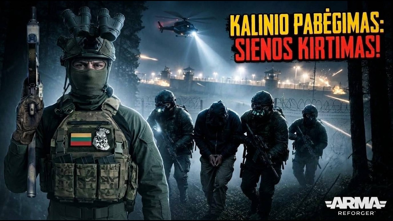 ANGIES GNIAUŽTAI: KALINIO PAGROBIMAS! | ARMA REFORGER