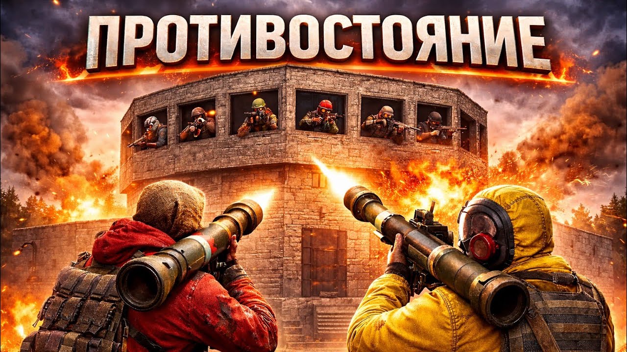 ПРОТИВОСТОЯНИЕ | 2 ИГРОКА ПРОТИВ ОГРОМНОГО КЛАНА В OXIDE