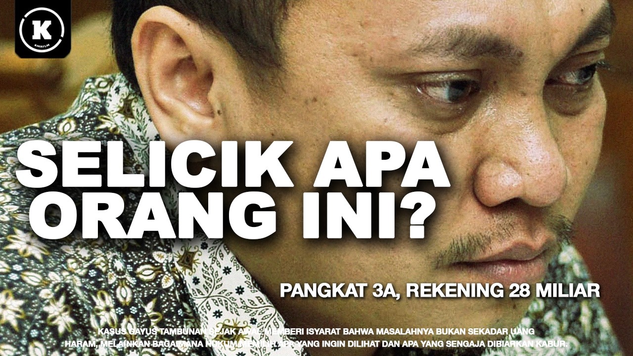 MEMAHAMI KASUS GAYUS TAMBUNAN DALAM 22 MENIT
