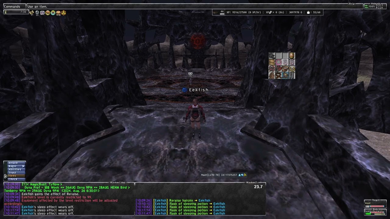 Final Fantasy XI - Horizon XI - MNK (Monk) Maat (Shattering Stars) @ Lv66