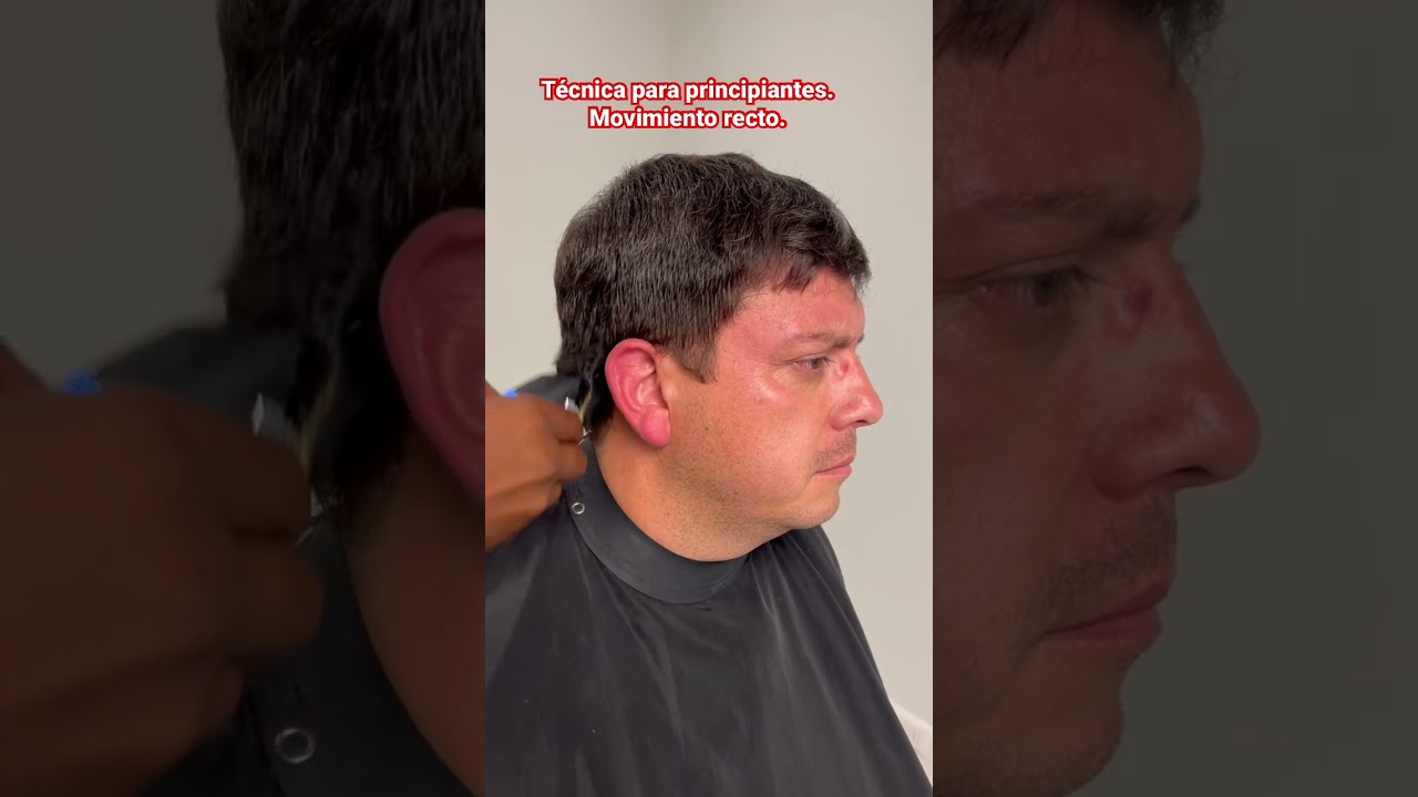 CORTE DE CABELLO PARA PRINCIPIANTES #cabello #barber #barberia