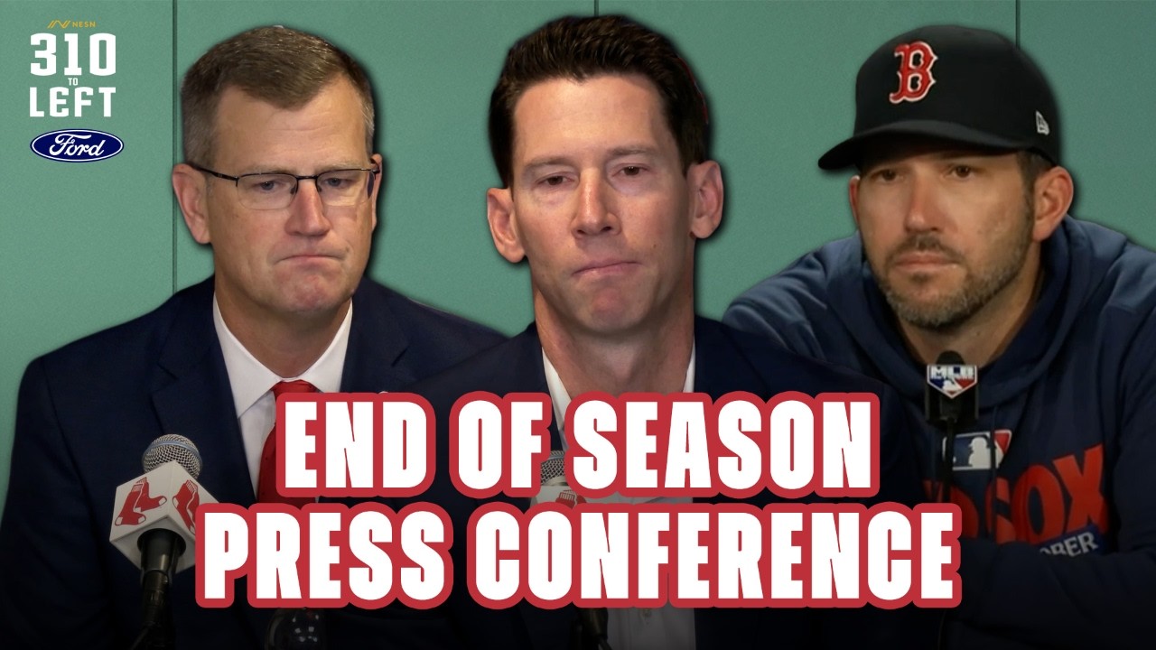 LIVE: Red Sox End-of-Season Press Conference | 310 To Left