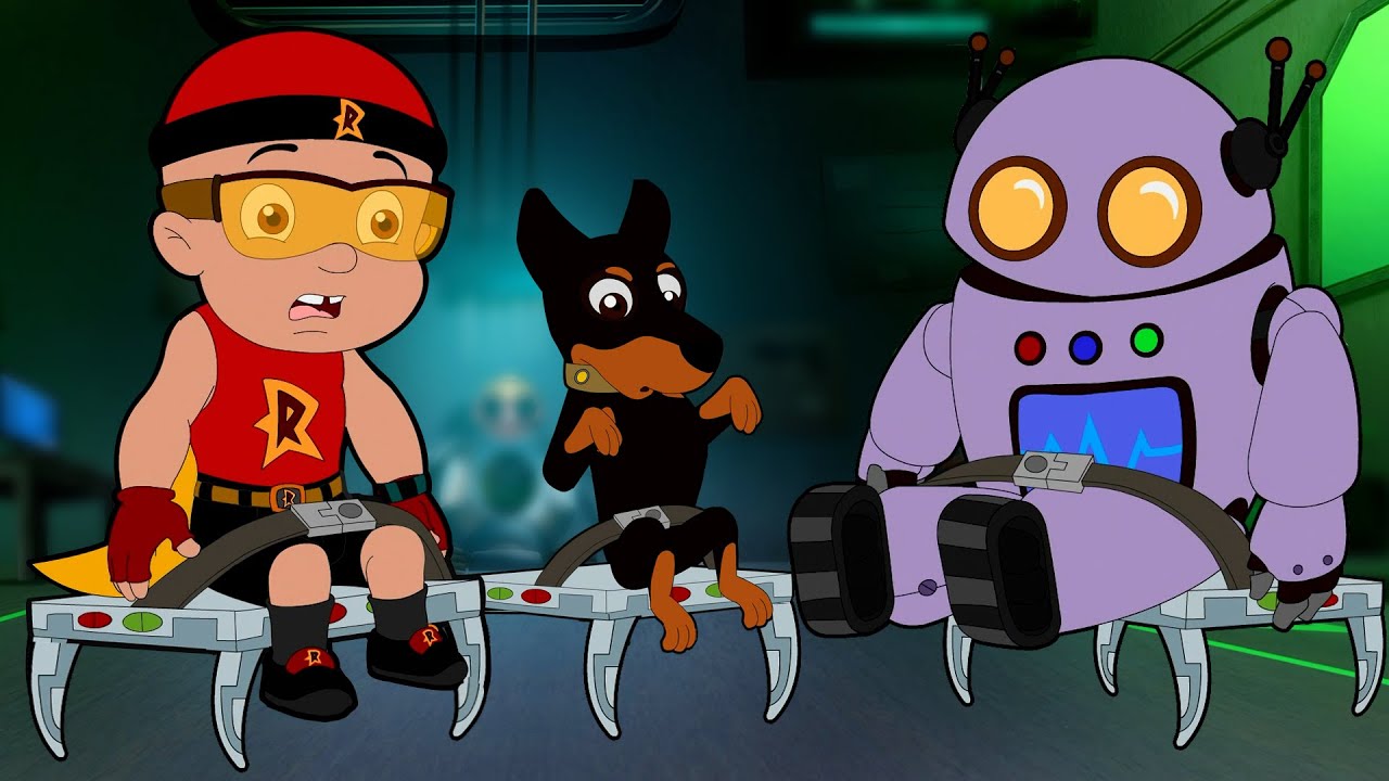 Mighty Raju - The Robot Den Trap | Cartoon For Kids | Adventures Videos For Kids