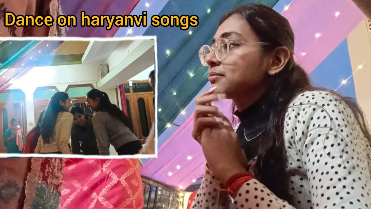 Ladies Sangeet pe kiya Haryanvi songs pe dance।।Gidda or punjabi boliyo me hua mukabla😍@aashidude_1 
