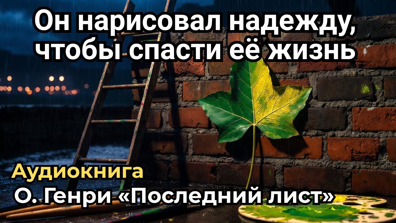 Самая трогательная история, от которой плачут все 🍂 Последний лист О Генри аудиокнига