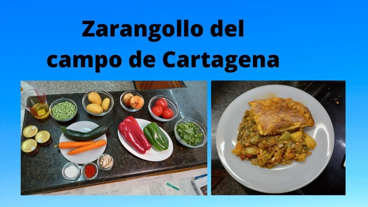🥧 ZARANGOLLO 🥧  de LA PUEBLA, del campo de CARTAGENA