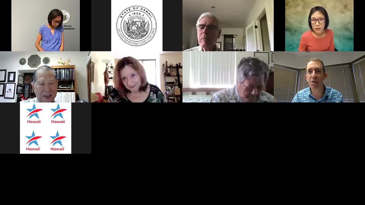 July 15, 2021 Hawaiʻi State Ethics Commission - Sunshine Law Meeting
