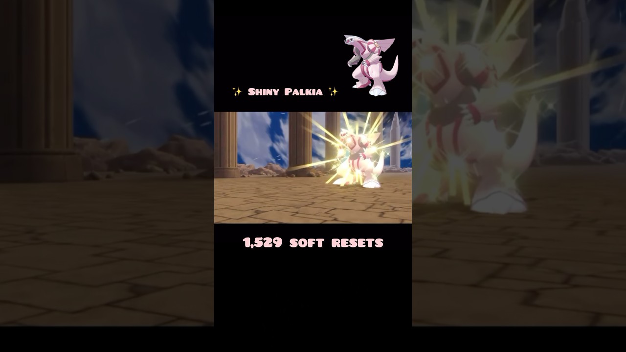 Shiny Palkia on BD/SP!!! #pokemon #bdsp #palkia #nintendoswitch #nintendo #shinypokemon #shiny