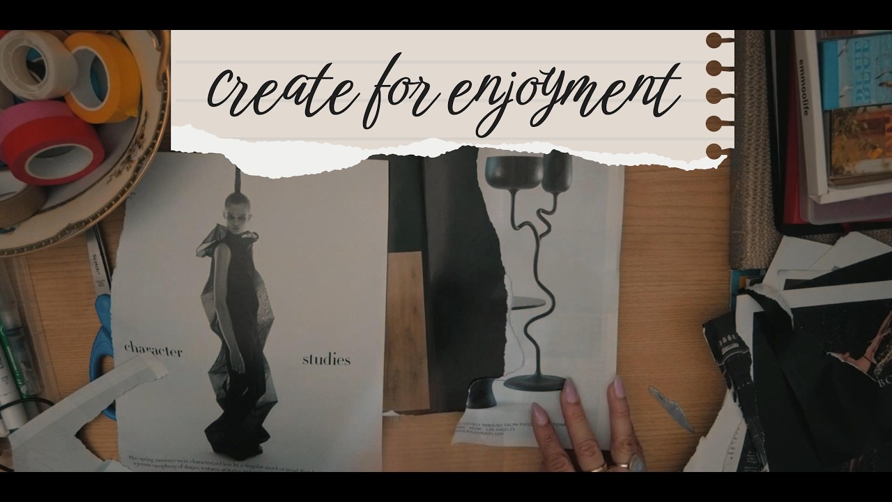stop scrolling and create something. | with music | no talking