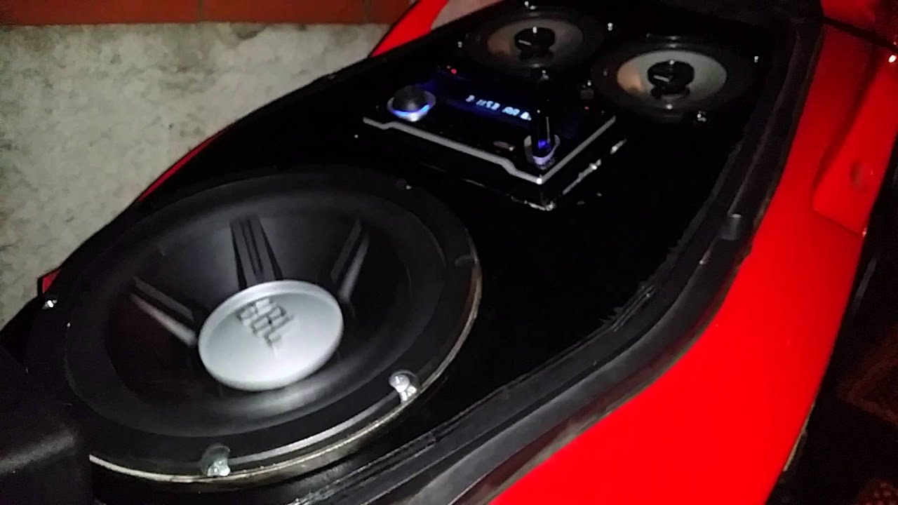 Impianto stereo scooter jbl