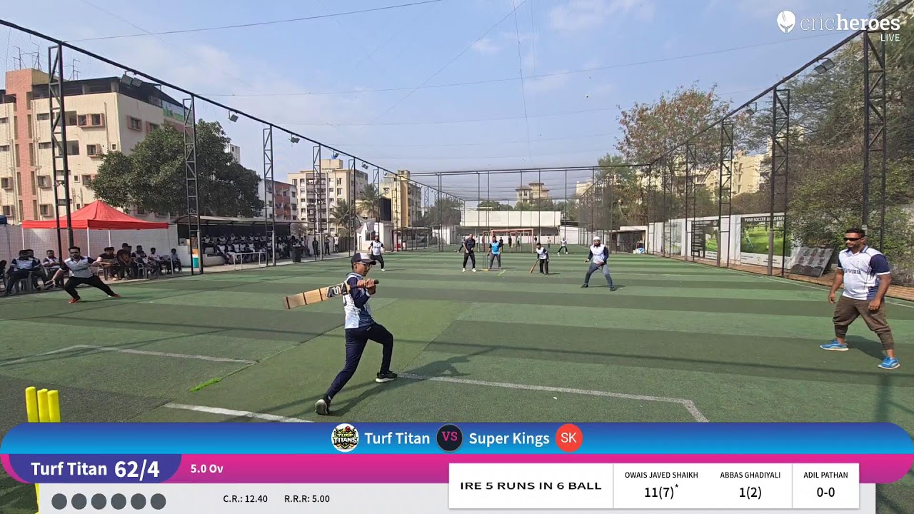 Turf Titan vs Super Kings live cricket match | Euphoria Premier League 5 live - Parge Ground Pune