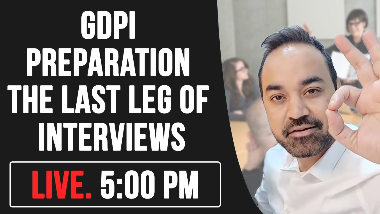 GDPI preparation - Tips And Tricks For A B School Interview
